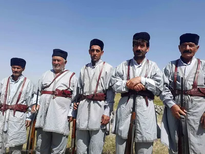 تجمع مردمی و اعلام آمادگی مردم غیور و غریتمند عشایر منطقه ارسباران برای دفاع از وطن

