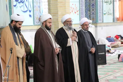 اولین روز اعتکاف در ملایر