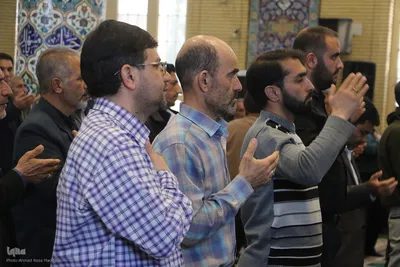 مراسم گرامیداشت چهلمین روز شهادت مدافعان امنیت مرودشت