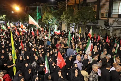 وداع ملایری‌ها با شهید علیرضا فتحی