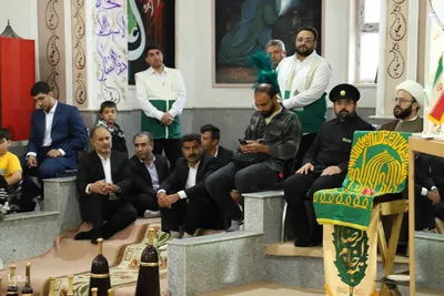 خادمین رضوی میهمان پهلوانان اهر