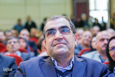 سیدحسن قاضی زاده هاشمی وزیر بهداشت در نوزدهمین جشنواره ابن سینا