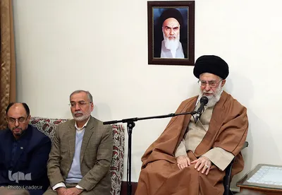 دیدار هفتگی رهبر انقلاب با جمعی از خانواده‌های معظم شهدا