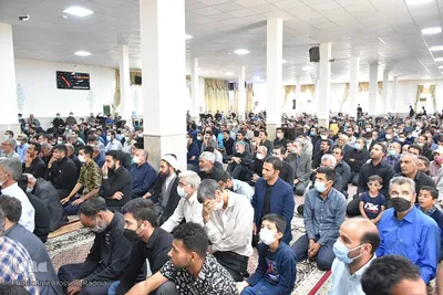 تشییع پیکر خانواده مجری تلویزیون در بیرجند