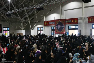 مراسم دعای عرفه در گلستان شهدای اصفهان