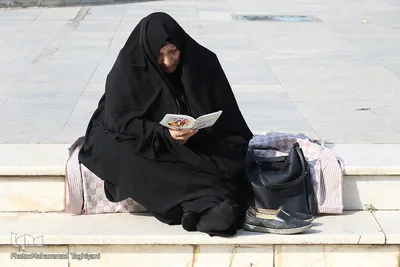 مراسم دعای عرفه در امامزاده طاهر(ع) کرج