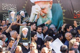 تشییع پیکر آیت الله ناصری در اصفهان