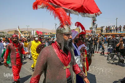 کاروان نمادین اسرای کربلا در شیراز‎‎