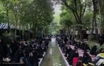 عزاداری در چهار باغ‎