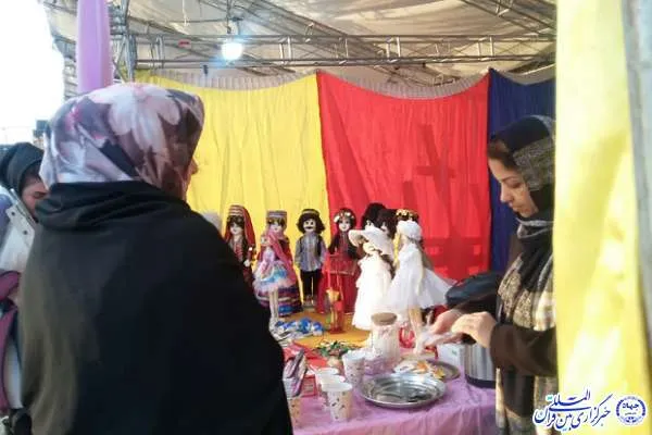 عکس | بازارچه «صنایع خلاق و فناوری‌های فرهنگی» در البرز