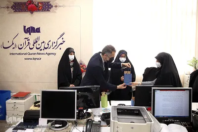 بازدید مهدی شکیبایی، رییس فرهنگسرای رسانه از تحریریه فارسی ایکنا