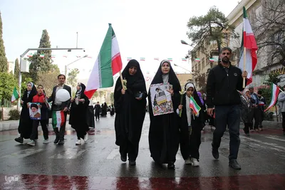 راهپیمایی ۲۲ بهمن در شیراز