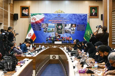 نشست خبری رئیس ستاد هفته بازخوانی و افشای حقوق بشر آمریکایی