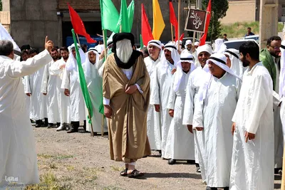 بازسازی واقعه غدیر خم در اهر