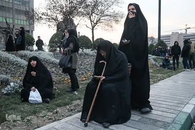 اجتماع عزاداران فاطمی در میدان امام خمینی (ره)