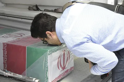 ورود پیکر سه شهید گمنام به خراسان جنوبی