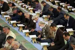 مراسم جزء خوانی در مصلی اعظم امام خمینی (ره) تبریز‎‎