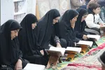 محفل انس با قرآن به یاد شهدای اقتدار در ملایر ‎