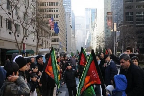 بالفيديو...يوم الحسين(ع) في نيويورك