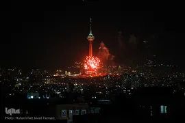 نورافشانی شب ۲۲بهمن۹۷
