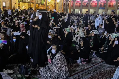 قرار بندگی؛ احیای شب ۲۳ رمضان درحرم مطهر حضرت احمدبن موسی، شاهچراغ