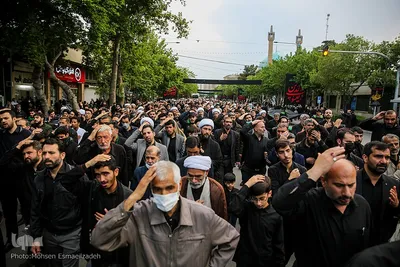 اجتماع دسته عزاداران علوی در مشهد
