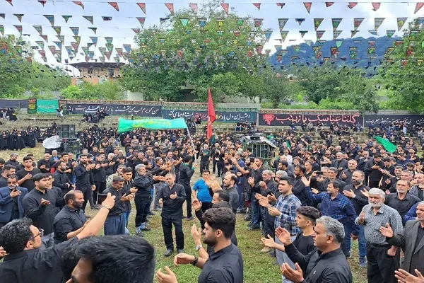 عزاداری  منطقه شویلاشت بخش چهاردانگه شهرستان ساری
