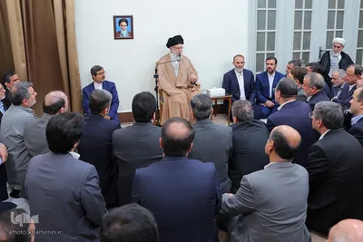 دیدار وزیر کشور و استانداران با رهبر معظم انقلاب