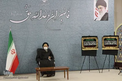 آیین رونمایی از پوستر سردار سلیمانی در بیرجند