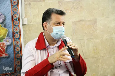 نشست خبری مدیرعامل هلال احمر استان یزد‎