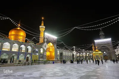 آیین بازگشایی صحن انقلاب اسلامی حرم مطهر امام رضا علیه‌السلام