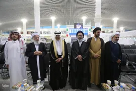 بدرقه نخستین گروه از زائران حج عمره در سال ۱۴۰۳