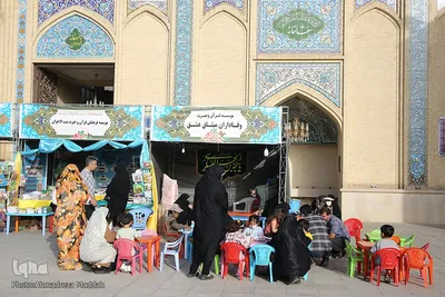 فعالیت فرهنگی برای کودکان در نمایشگاه قرآنی فارس‎‎