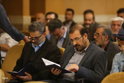 مراسم ختم مادر همسر علی منتظری رئیس جهاددانشگاهی