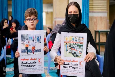 تجمع بزرگ مرهم برای غزه در آذربایجان غربی‎