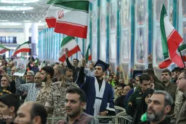 مراسم باشکوه اربعین شهدای اقتدار جنگ تحمیلی ۱۲ روزه