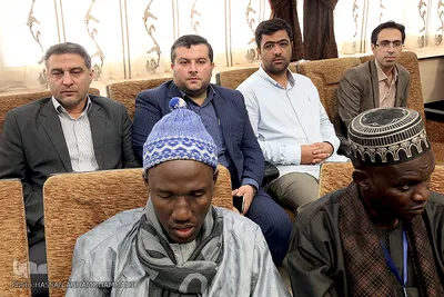 دیدار متسابقین روشندل مسابقات بین المللی قرآن با رییس سازمان بهزیستی
