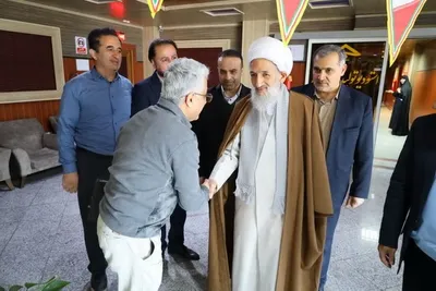 نشست نماینده ولی فقیه در مازندران با مدر کل صدا و سیمای مازندران
