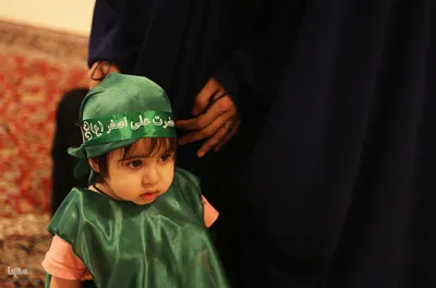 مراسم شیرخوارگان حسینی در حرم مطهر شاهچراغ(ع)