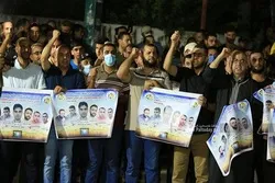 Ramallah: Demo zur Unterstützung der palästinensischen Gefangenen in israelischen Gefängnissen