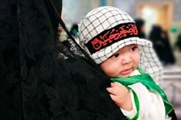 زمزمه لالایی‌ها برای شهید شش‌ماهه؛ سوگواره شیرخوارگان حسینی در گلستان برگزار شد