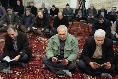 مراسم بزرگداشت شهید سپهبد حاج قاسم سلیمانی در مسجد شهید صدوقی تبریز