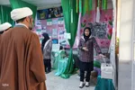 نمایشگاه جهاد تبیین در مدارس ملایر