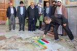 مراسم گلباران و عطرافشانی شهدای حرم مطهر شاهچراغ(ع)