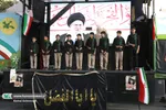چهار تماشاخانه سیار میزبان کودکان و نوجوانان در مراسم تشییع امام شهید