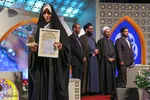 اختتامیه بخش بانوان مسابقات قرآن قزوین