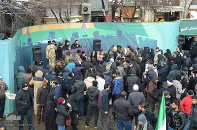 راهپیمایی یوم الله ۲۲ بهمن در تبریز