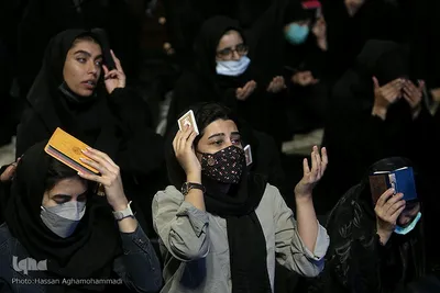 مراسم پرفیض احیای شب بیست و یکم ماه مبارک رمضان در مسجد دانشگاه تهران