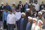 تجمع طلاب حوزه علمیه سمنان در حمایت از مقاومت فلسطین‎