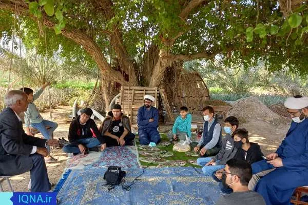 نخستین دورهمی دانش‌آموزان نخبه قرآنی در روستای چاهکوتاه